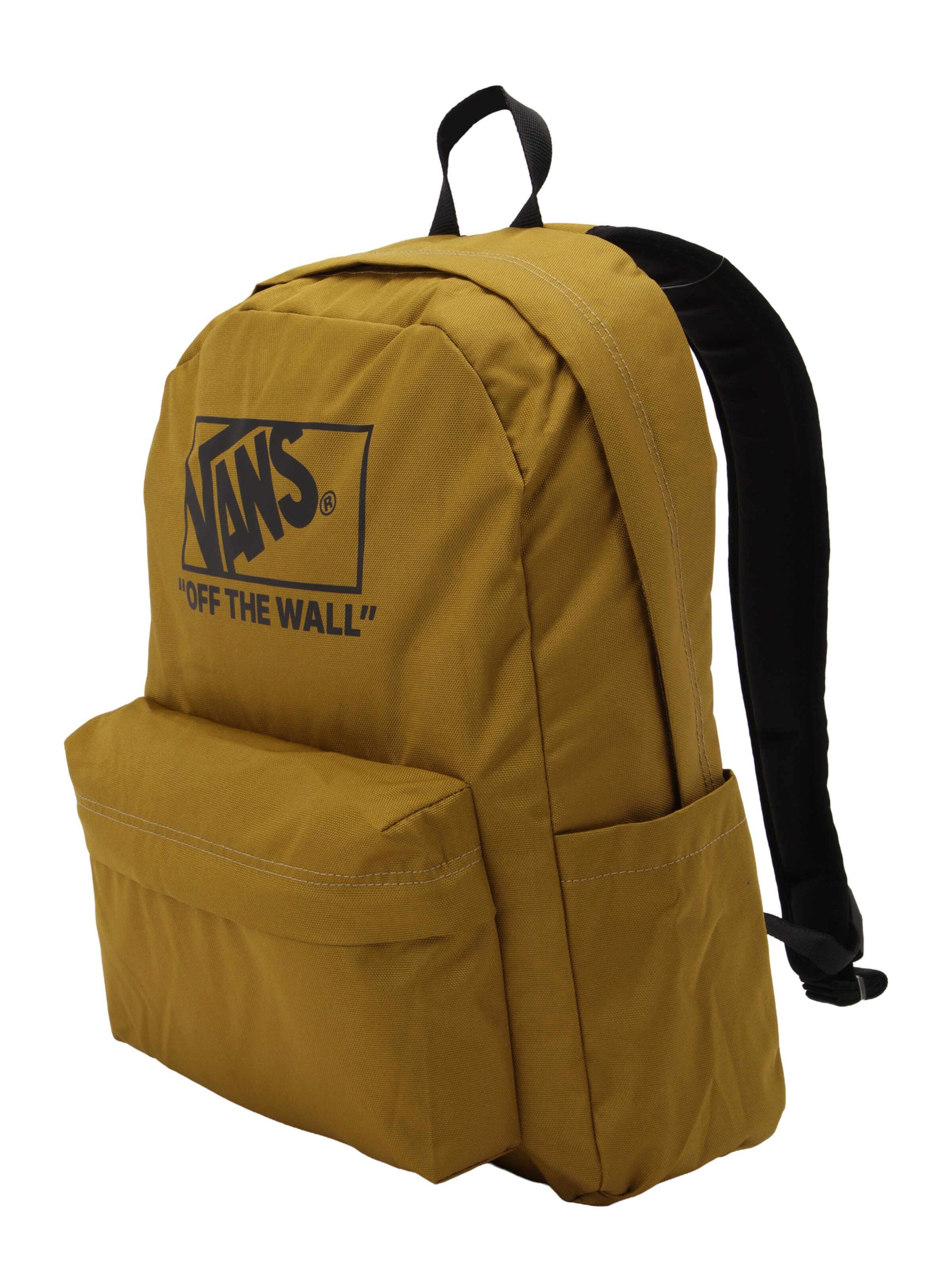 VANS Batoh 'Old Skool' - Žltá: bočná strana