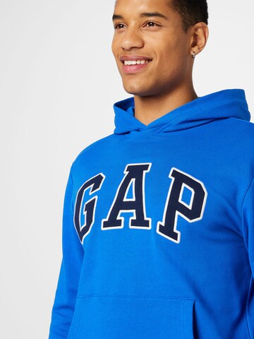 GAP Regular fit Sweatshirt in Blauw