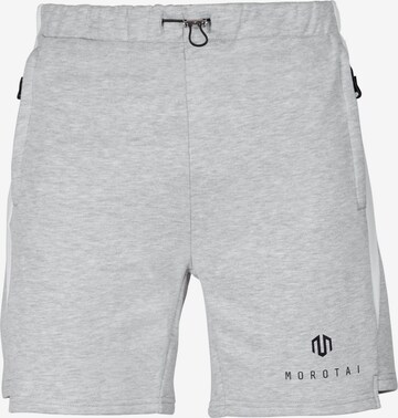 regular Pantaloni sportivi di MOROTAI in grigio: frontale