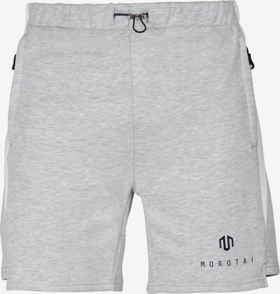 MOROTAI Pantalon de sport en gris clair / noir / blanc, Vue avec produit