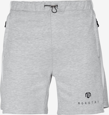 Regular Pantalon de sport MOROTAI en gris : devant