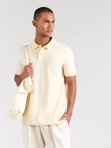 FYNCH-HATTON Poloshirt in Gelb: Vorderseite