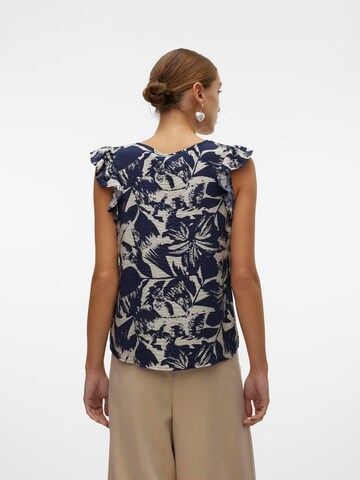 VERO MODA Bluse 'VMJosie' i blå