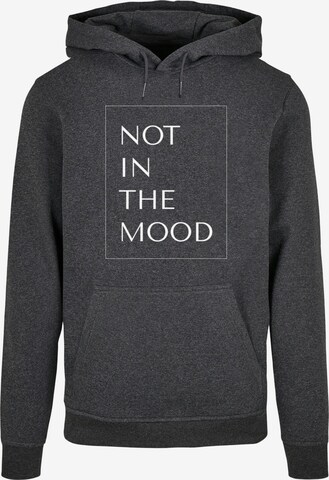 Merchcode Sweatshirt 'NITM' in Grey: front