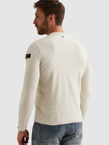 Pull-over 'PME LEGEND - Pullover with badge and contrast detail' PME Legend en beige