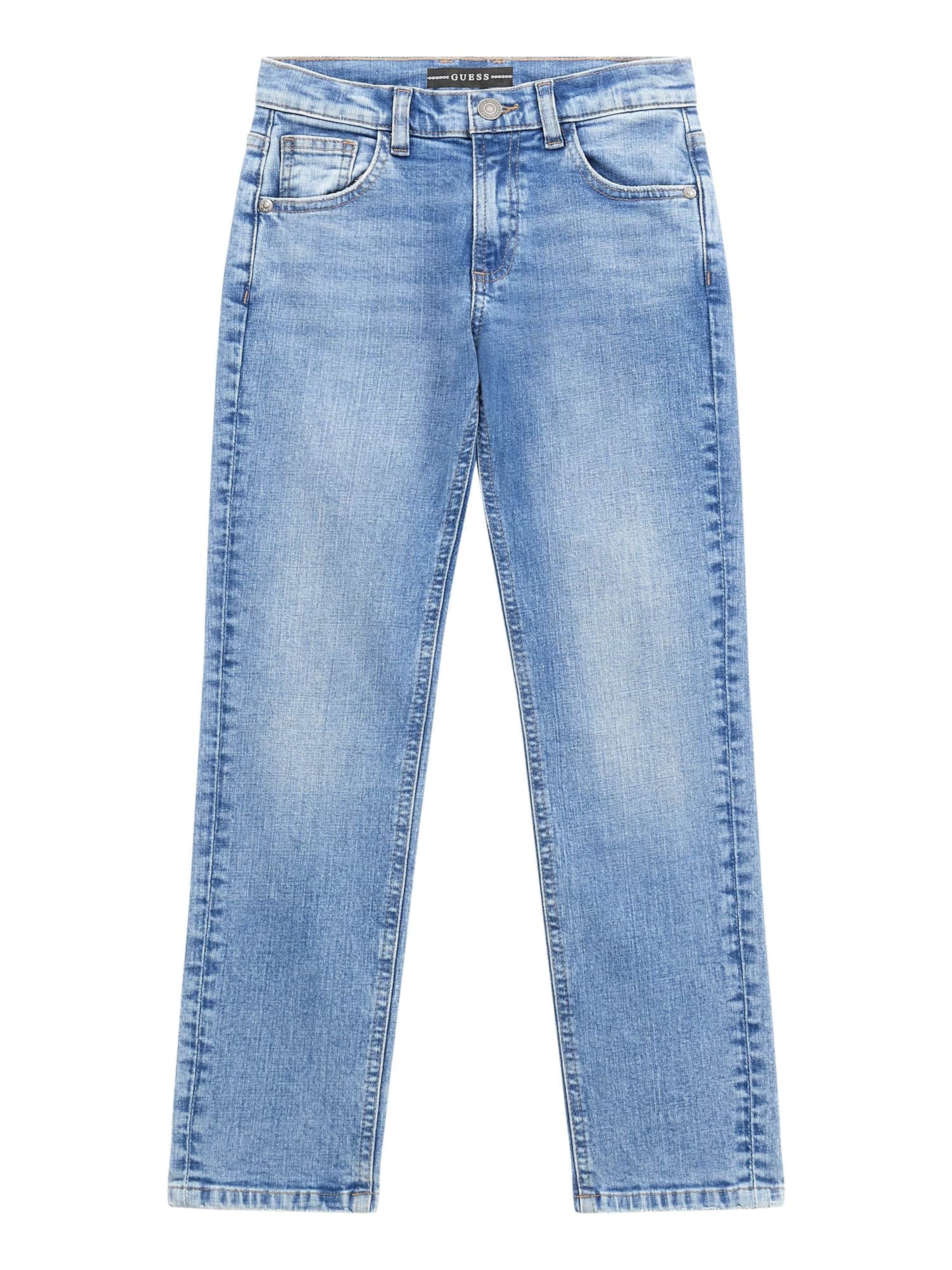 GUESS Regular Jeans in Blau: Vorderseite