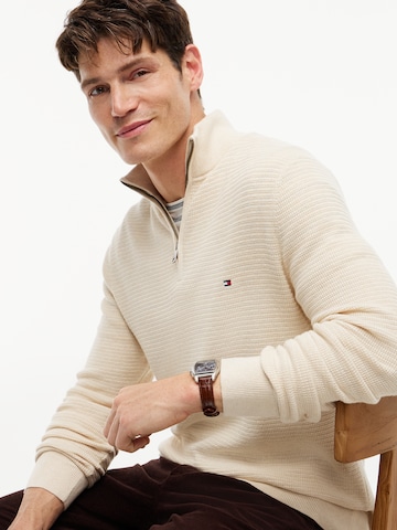 TOMMY HILFIGER Pullover in Beige