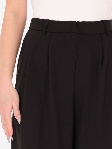 Distretto12 Wide Leg Hose 'Milano' in Schwarz