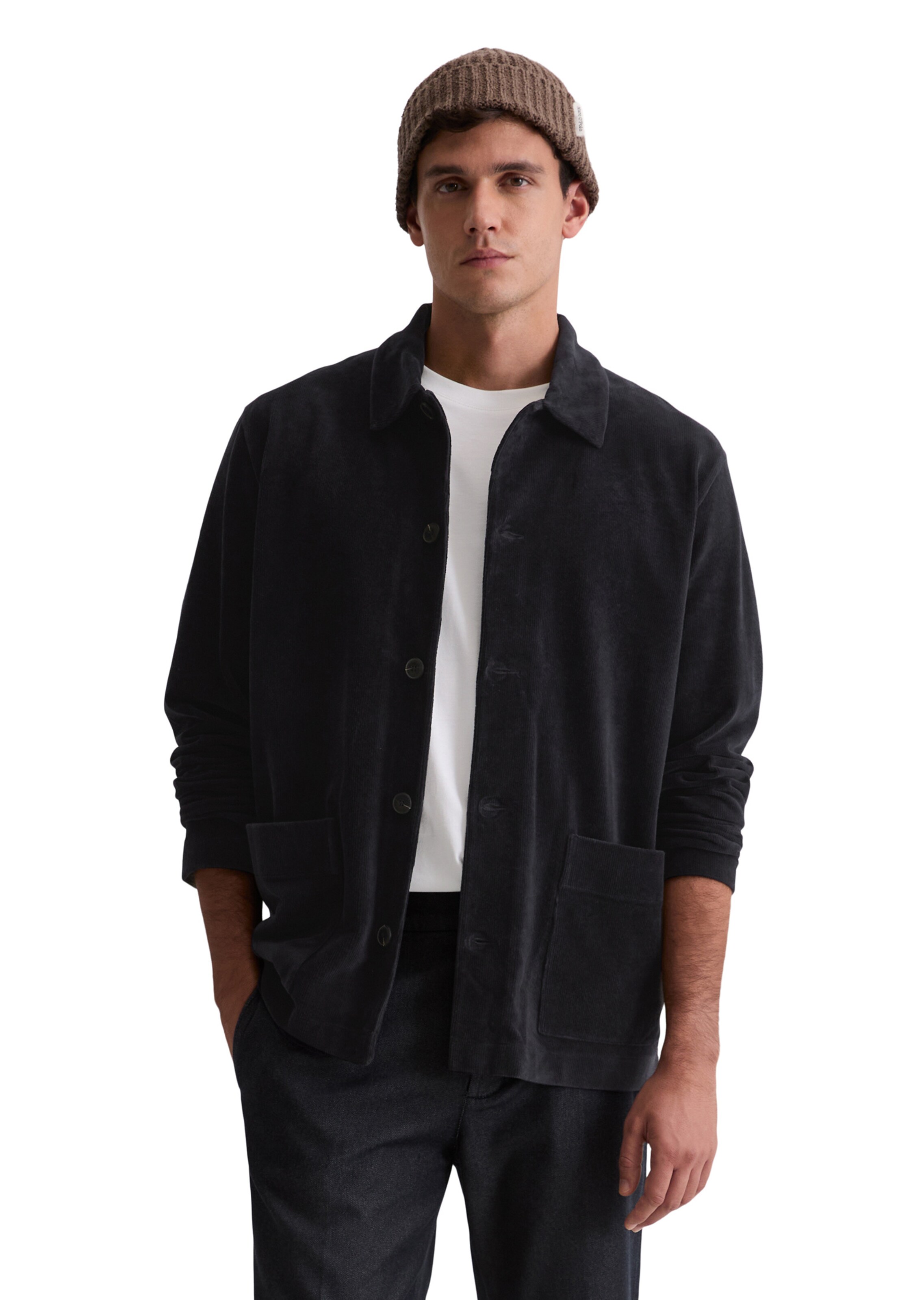 Marc O'Polo Between-Season Jacket in Blue: front