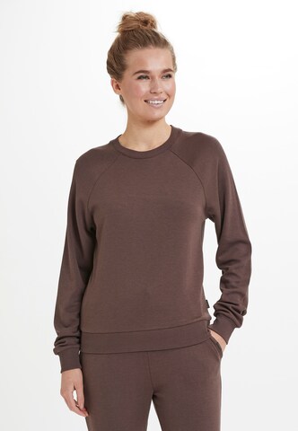 Athlecia Pullover in Braun: predná strana