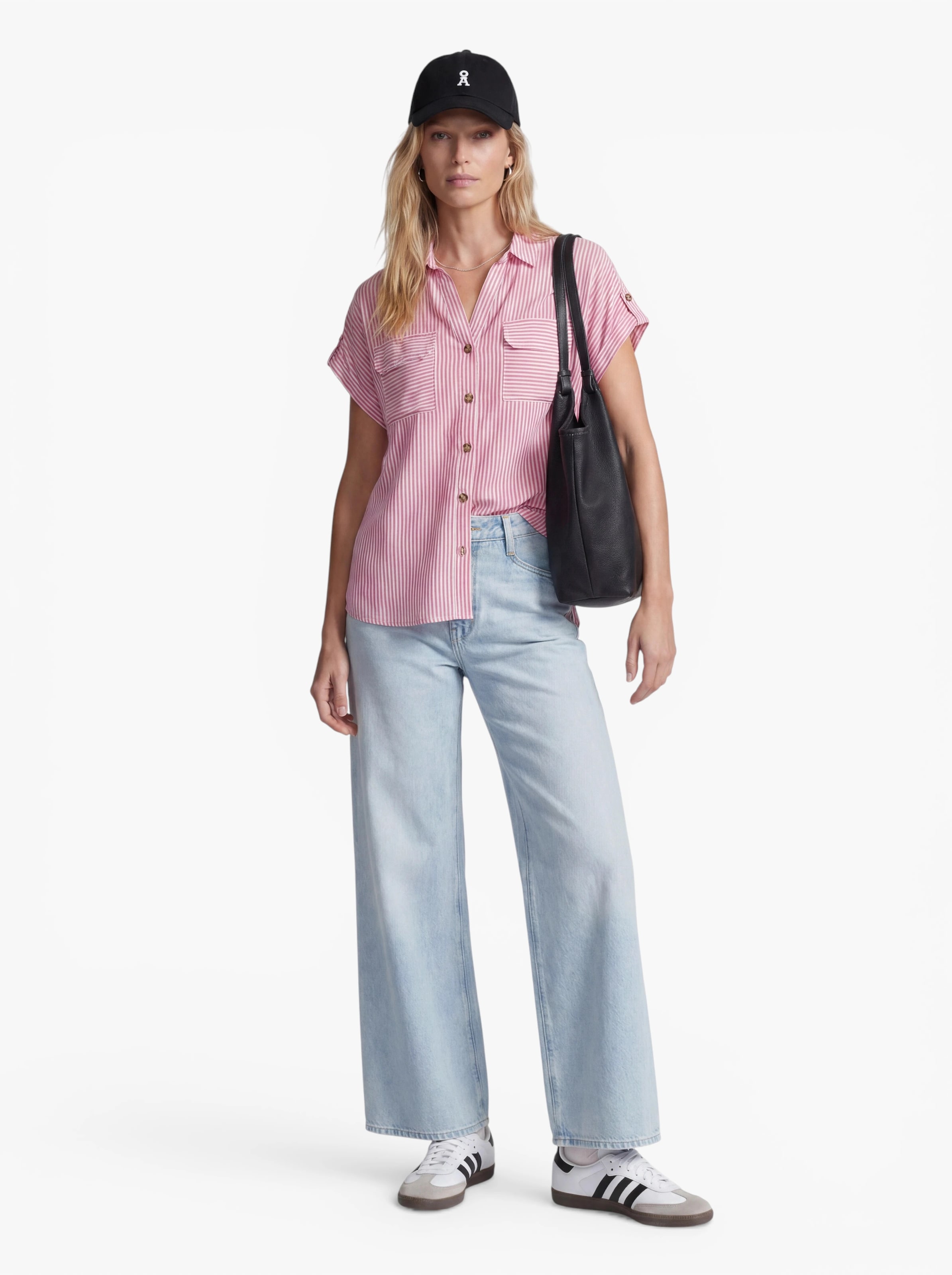 VERO MODA - Blusa 'VMBumpy' en rosa