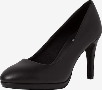 s.Oliver - Zapatos con plataforma en negro: frente