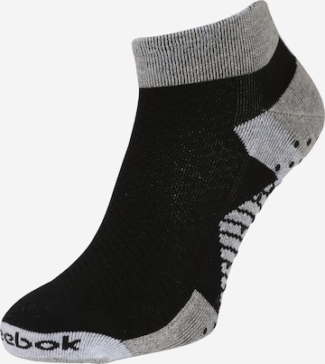 Reebok Дамски чорапи тип терлици в черно: отпред