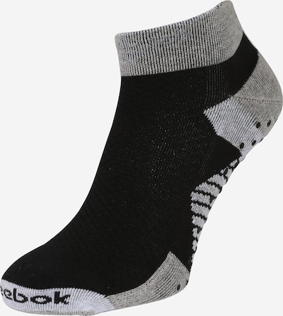 Reebok Chaussure basse en gris chiné / noir, Vue avec produit