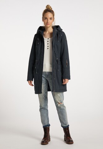 DreiMaster Vintage Winter Parka in Blue