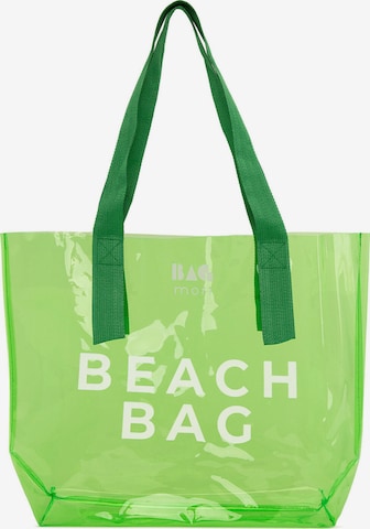 BagMori Beach Bag in Green: front