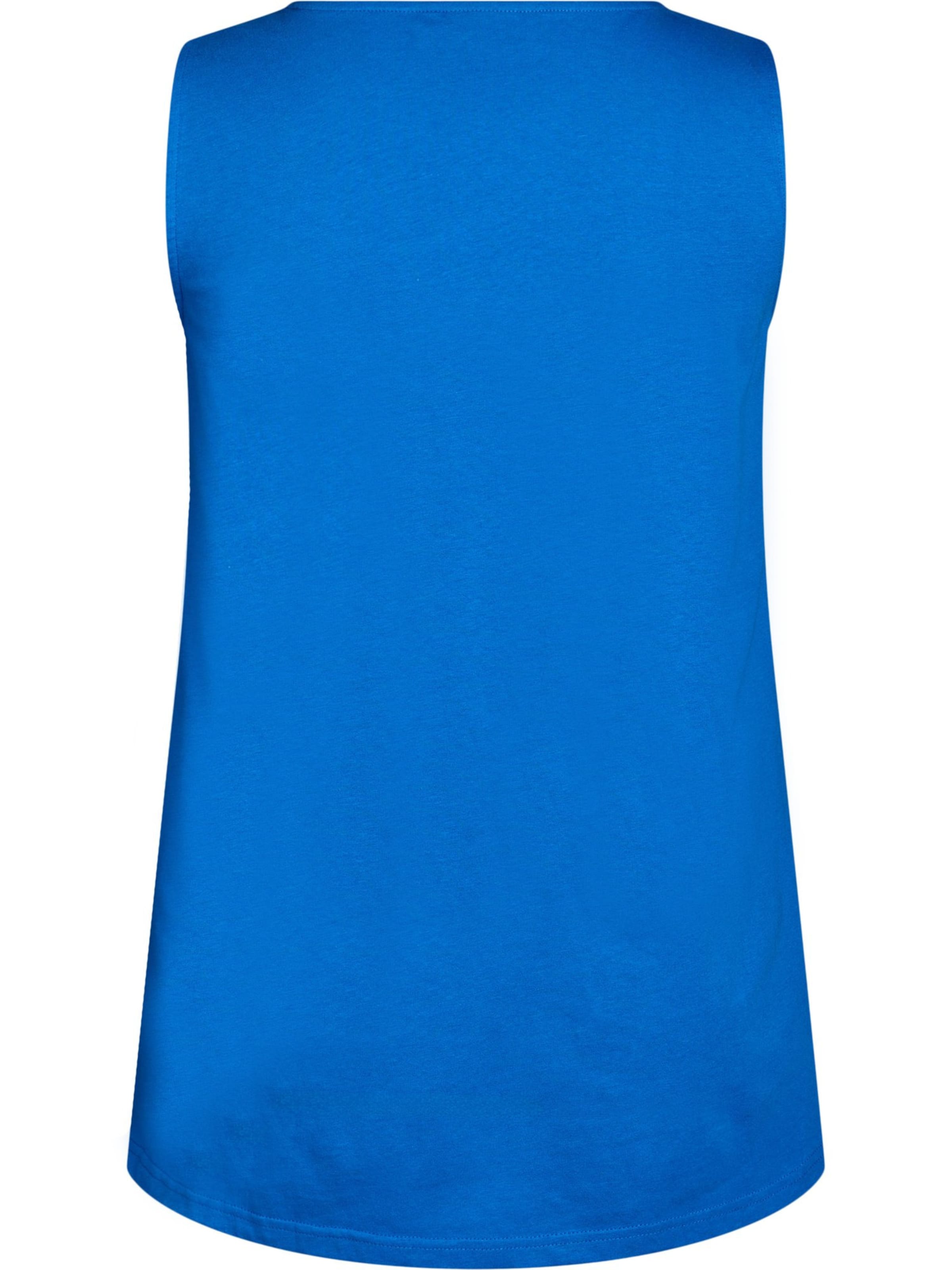 Top 'VMY' de la Zizzi pe albastru