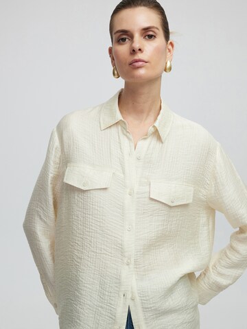 Ipekyol Blouse in Wit: voorkant