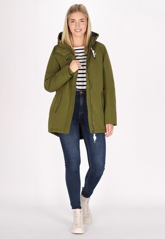 Veste d’hiver Schmuddelwedda en vert