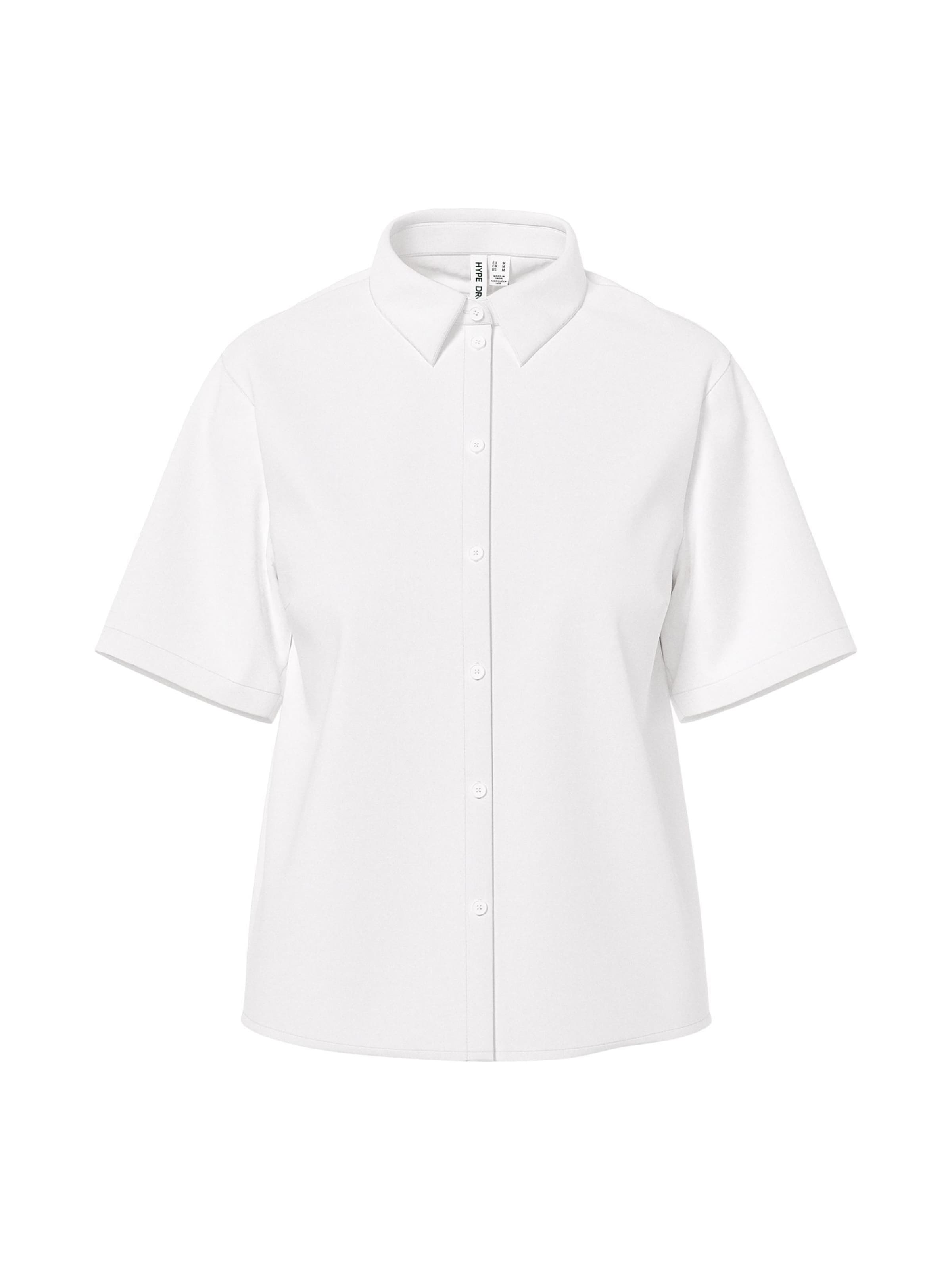 HYPEDROP Blouse in Wit: voorkant