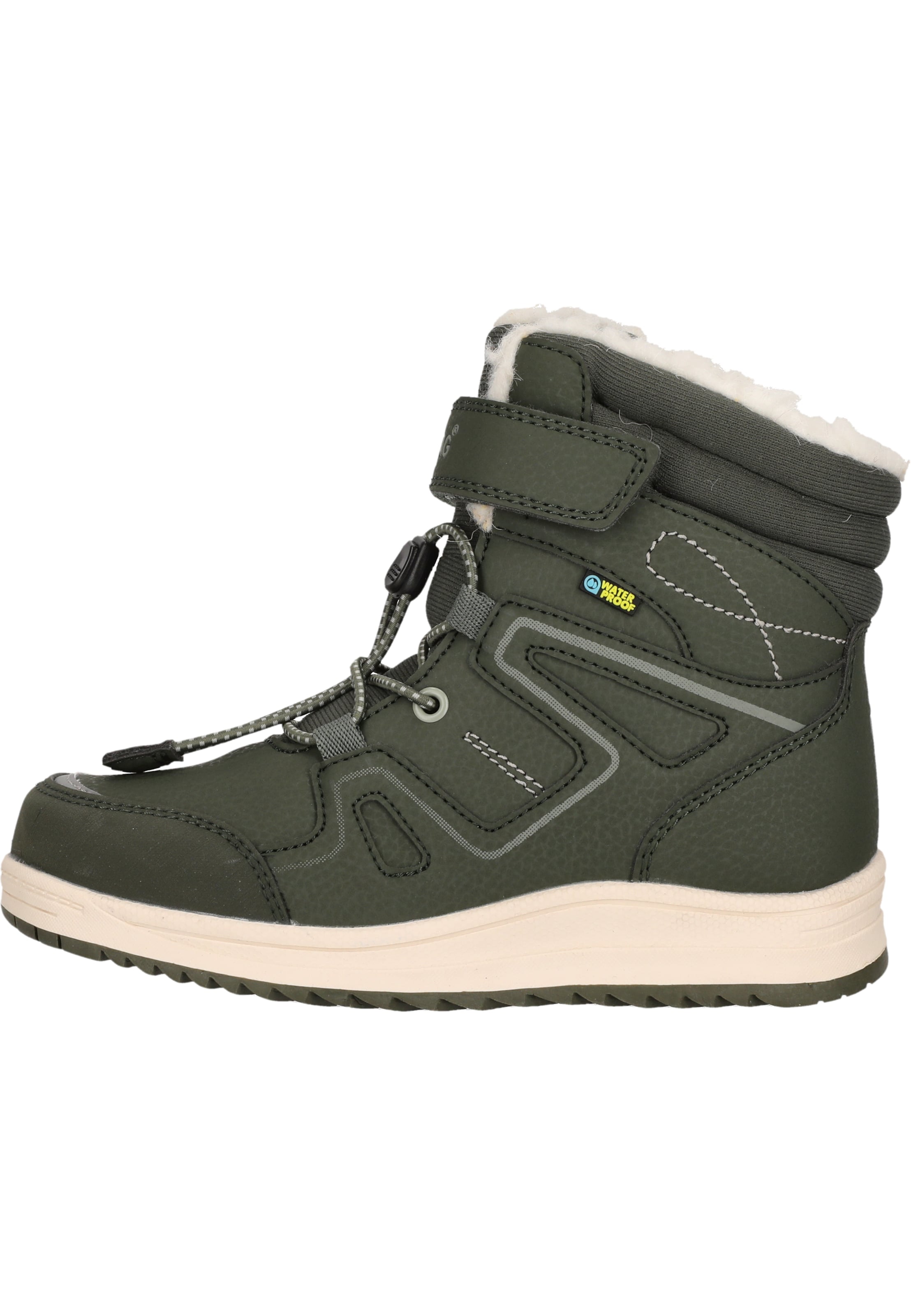 ZigZag Snow Boots 'Rincet' in Green