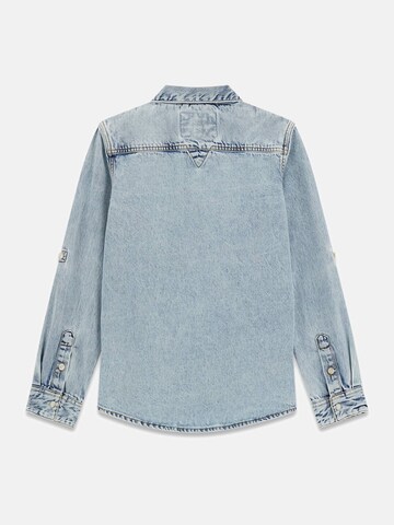 GUESS Comfort fit Button Up Shirt in Blue