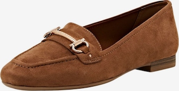 ESPRIT Classic Flats in Brown: front