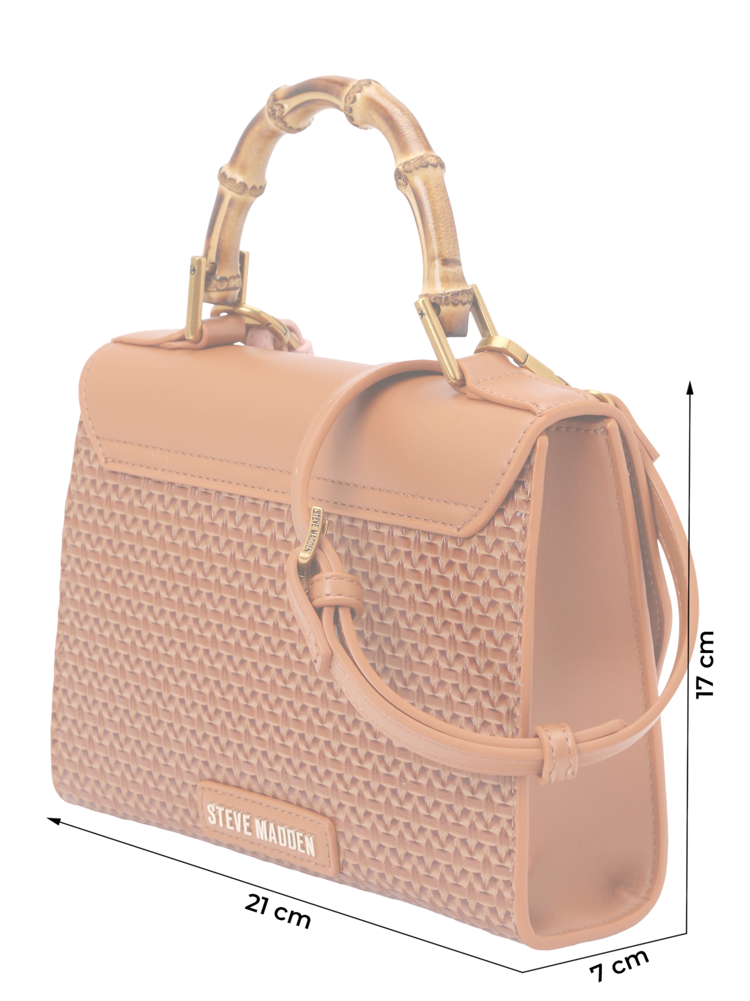 STEVE MADDEN Τσάντα χειρός 'Blondy' σε καφέ