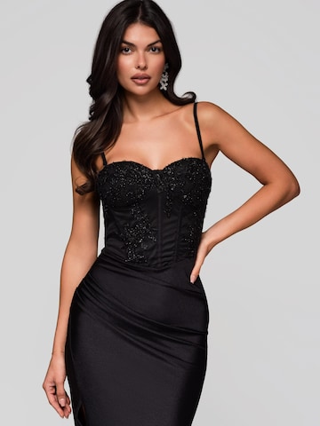 Ombre Abendkleid‌‌ in Schwarz