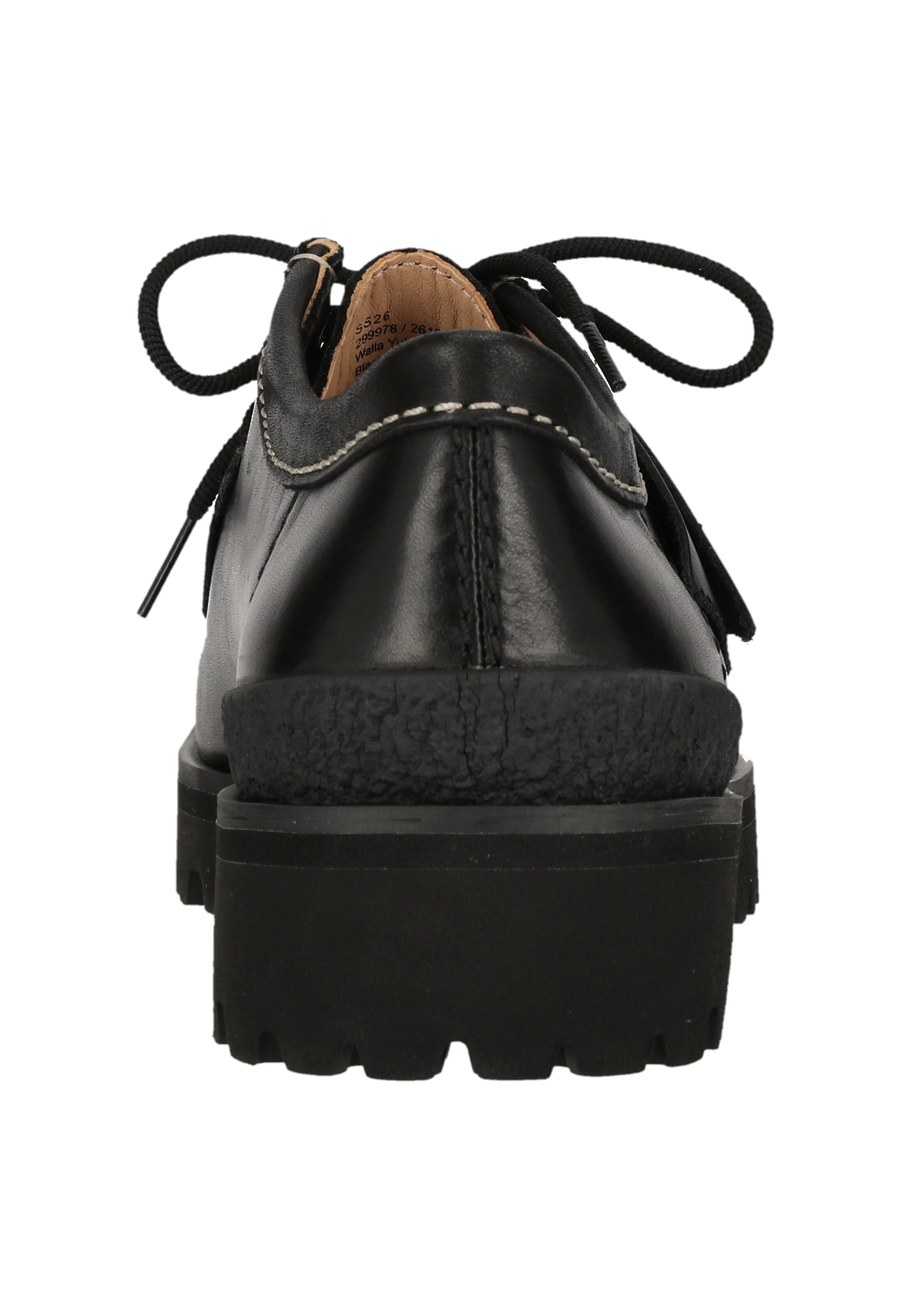 CLARKS Lace-up shoe 'Walla Yukoner' in Black