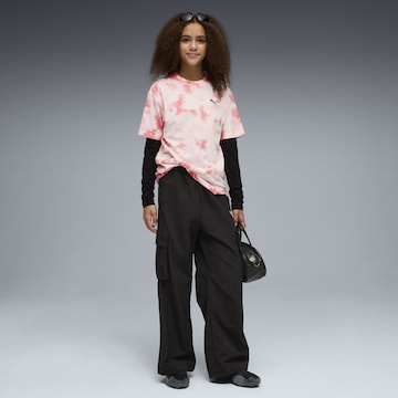 T-Shirt fonctionnel 'Essentials' PUMA en rose