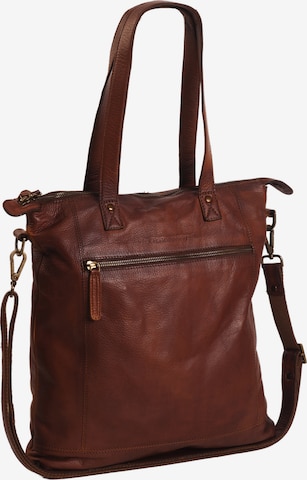 The Chesterfield Brand Shoulder Bag 'Adeline' in Brown: front