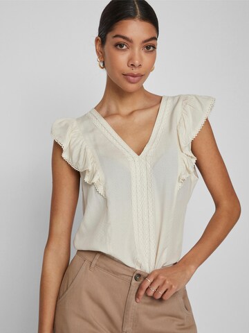 T-shirt 'Juliana' VILA en beige