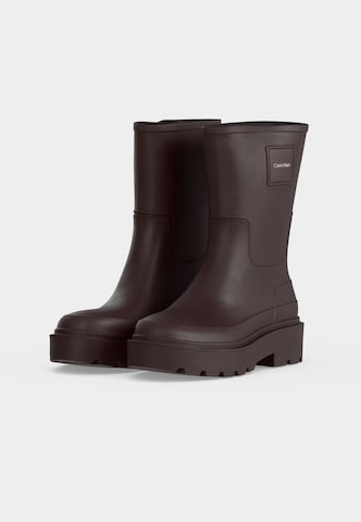 lillā Calvin Klein Gumijas zābaki