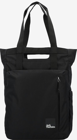 JACK WOLFSKIN Backpack in Black: front