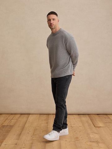 Pull-over 'Elia' DAN FOX APPAREL en gris