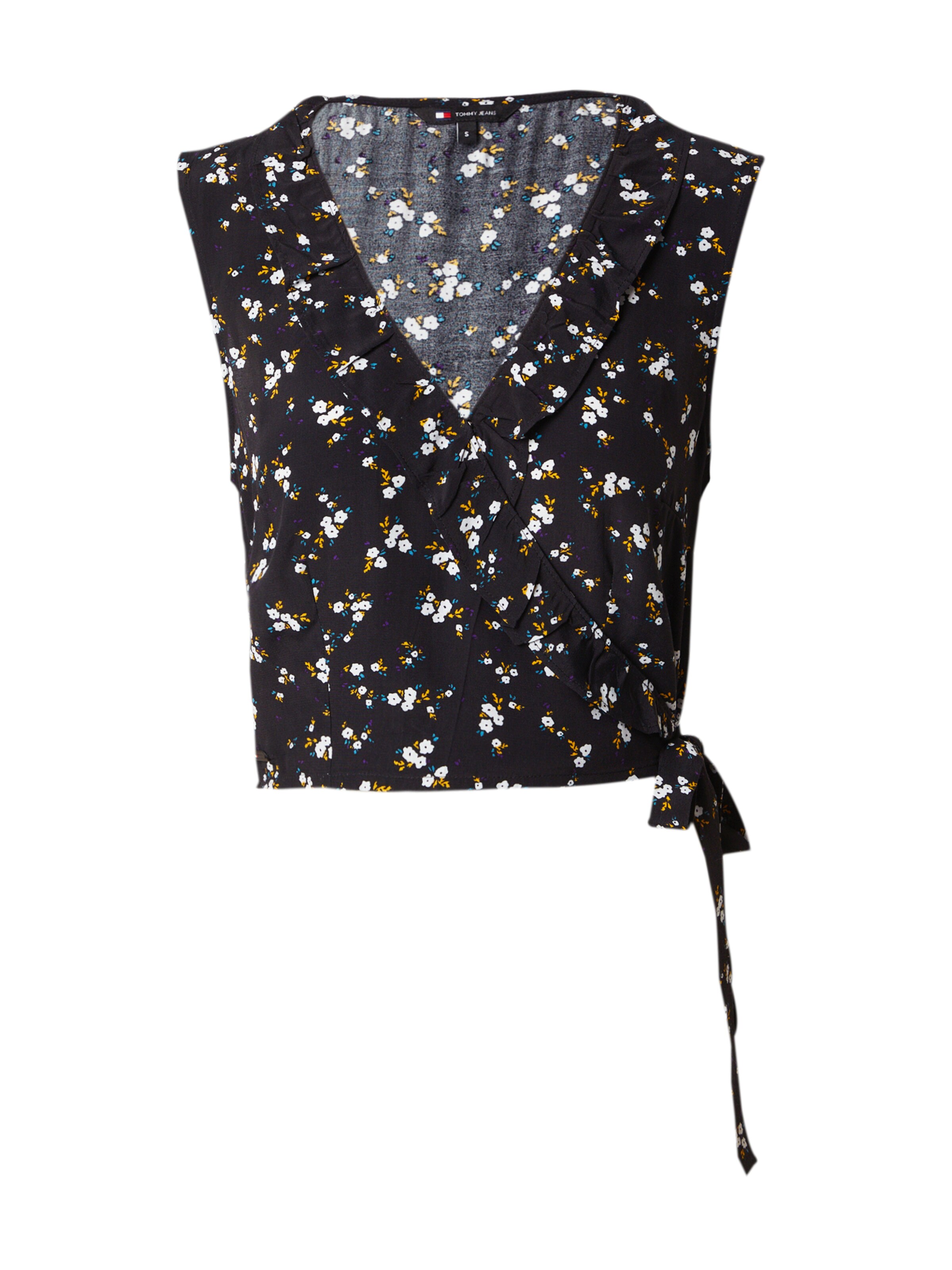 Tommy Jeans Pluus, värv must: eest vaates