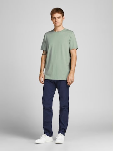 Coupe slim T-Shirt JACK & JONES en gris