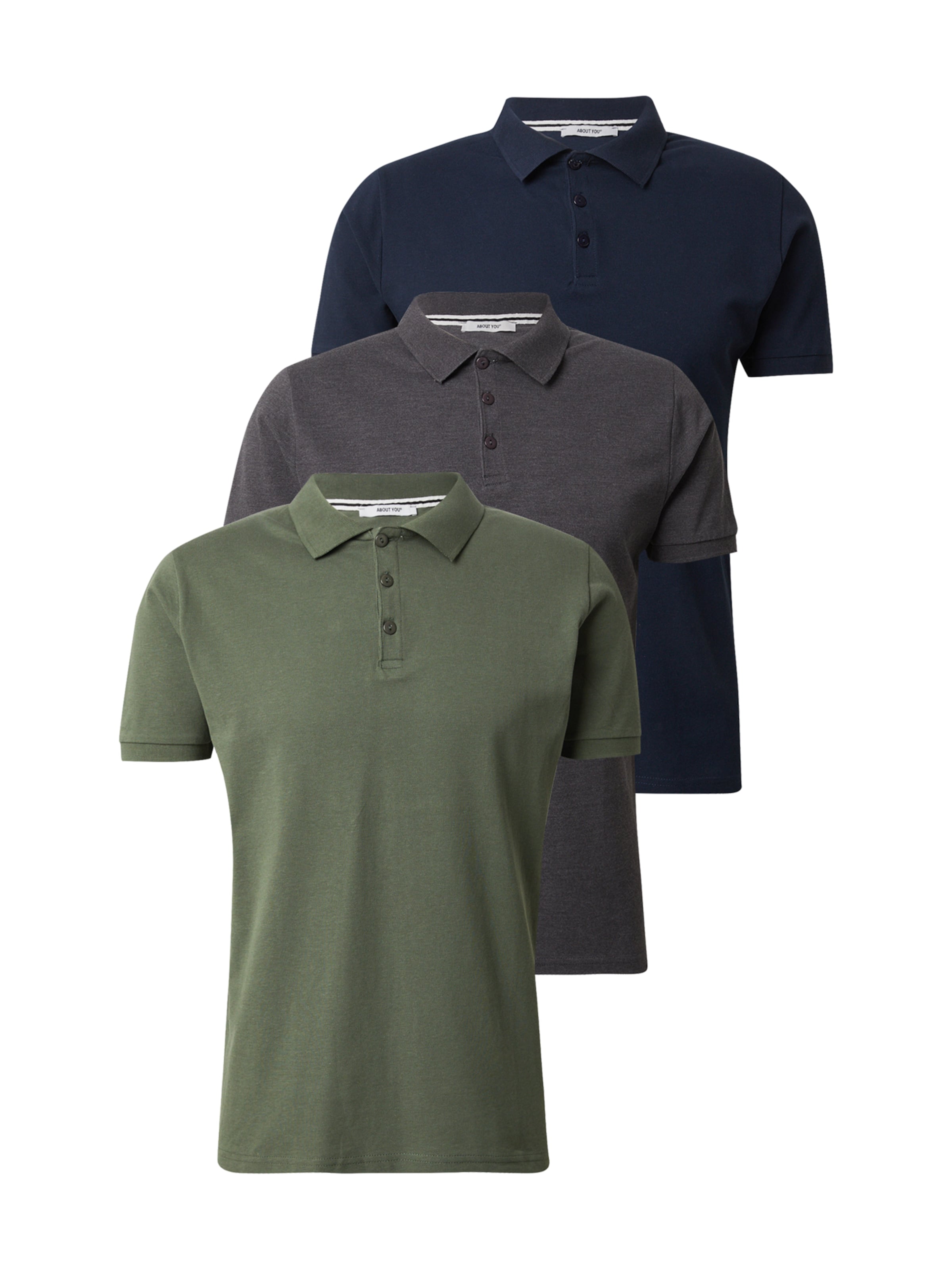 ABOUT YOU Shirt 'Robin' in Grey: front