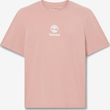 TIMBERLAND T-shirt i rosa: framsida