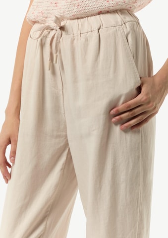 comma casual identity Tapered Trousers in Beige