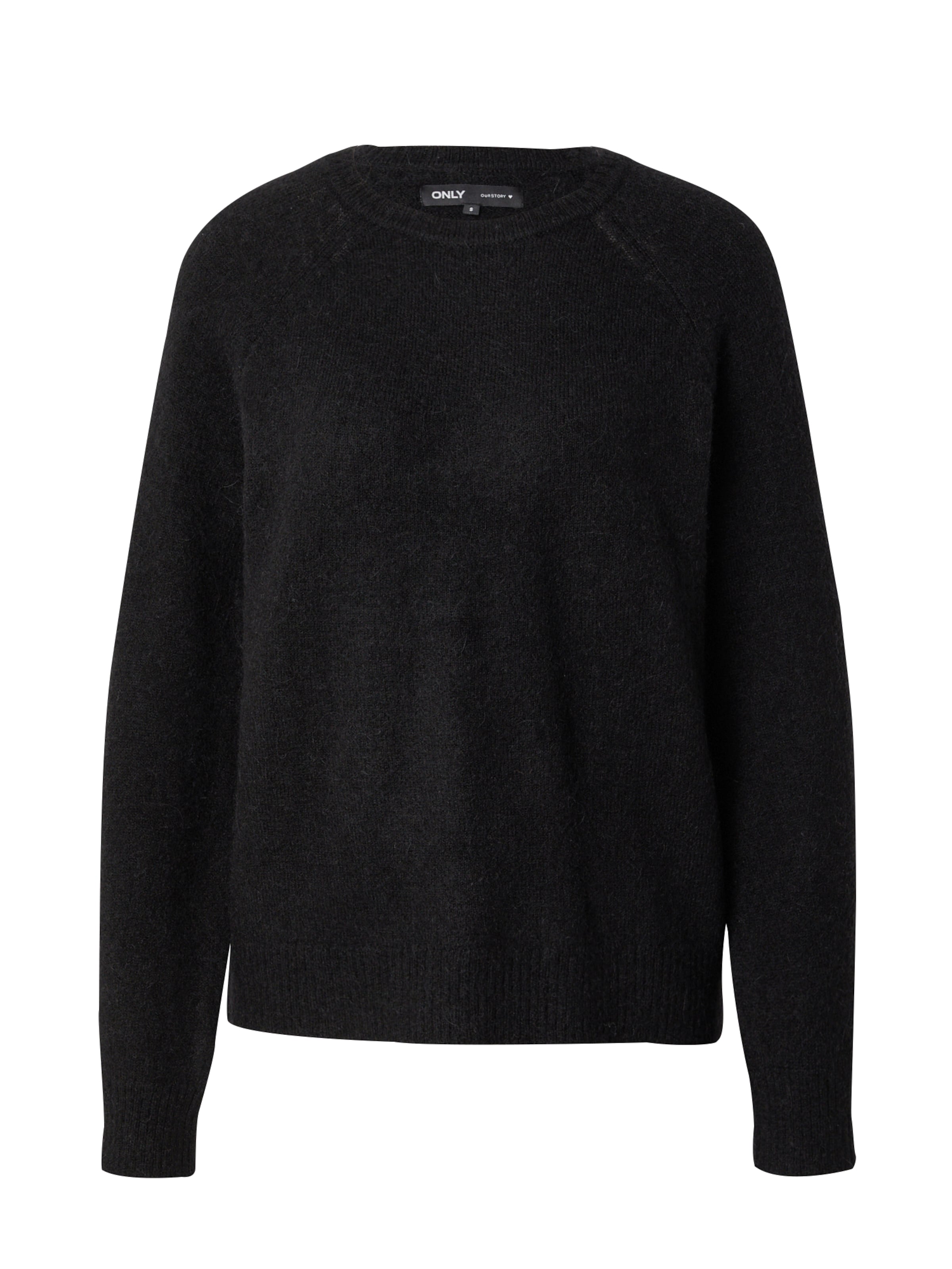 ONLY Свитер 'ONLROME' в Черный: спереди