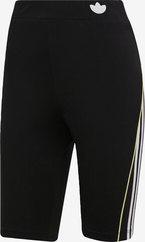 ADIDAS ORIGINALS Skinny Leggings in Zwart: voorkant