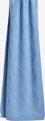 BURLINGTON Schal 'Argyle Accent' in Blau: Vorderseite