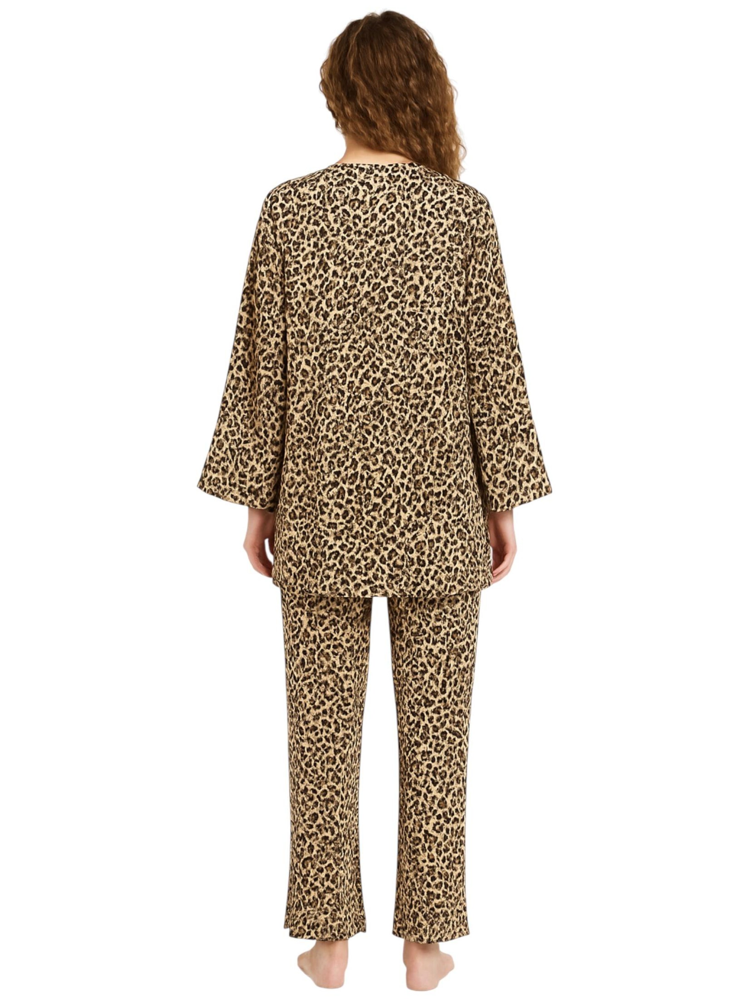 fashionshowcase Pajama 'LoungeDream' in Brown