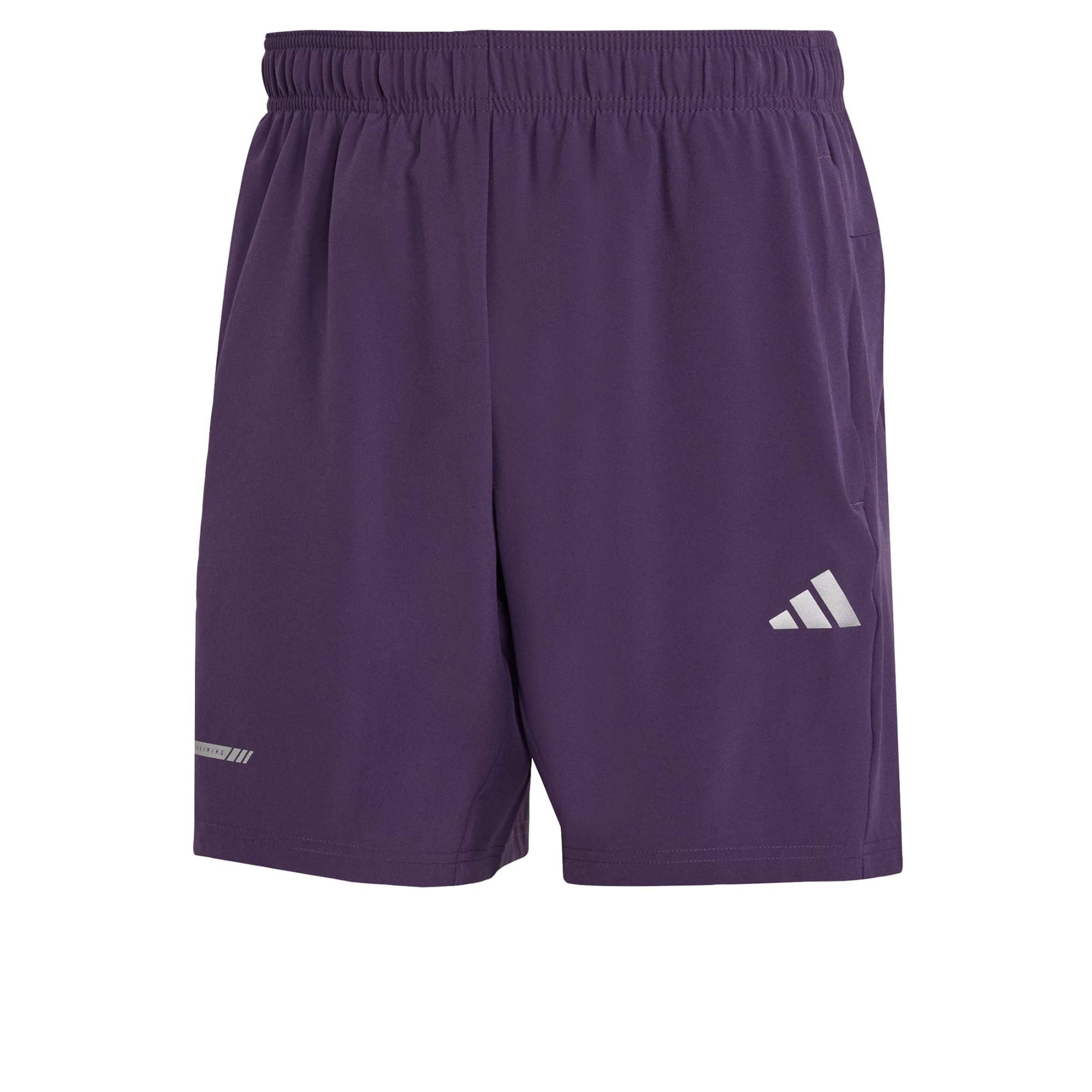 Regular Pantaloni sport 'Essentials Holiday' de la ADIDAS PERFORMANCE pe mov: față