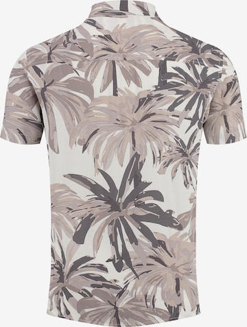 Key Largo - Ajuste regular Camisa 'MSH CASA' en blanco