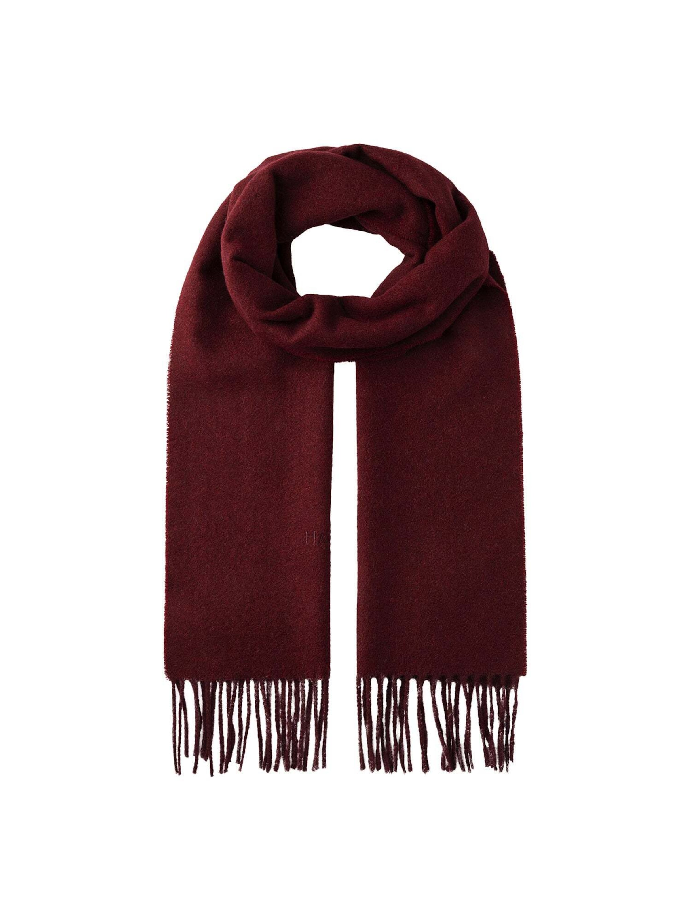 Hackett London Sjaal in Rood: voorkant