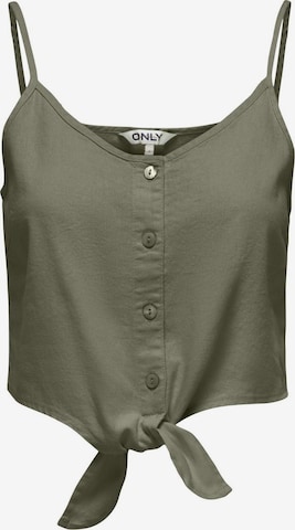 ONLY Top 'Caro' in Green: front