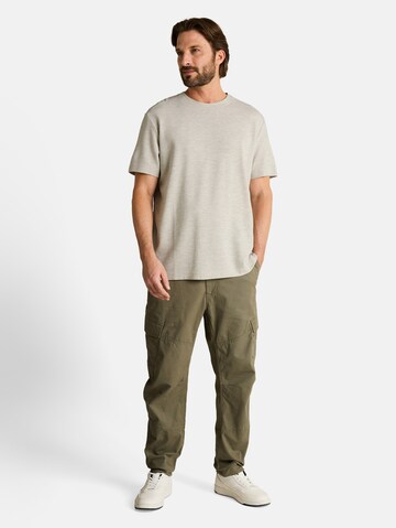 TOM TAILOR T-Shirt aus Baumwolle in Grau